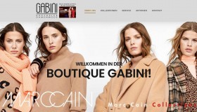 Webdesign für Boutique Gabini