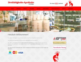 Webdesign-Dreifaltigkeits-Apotheke